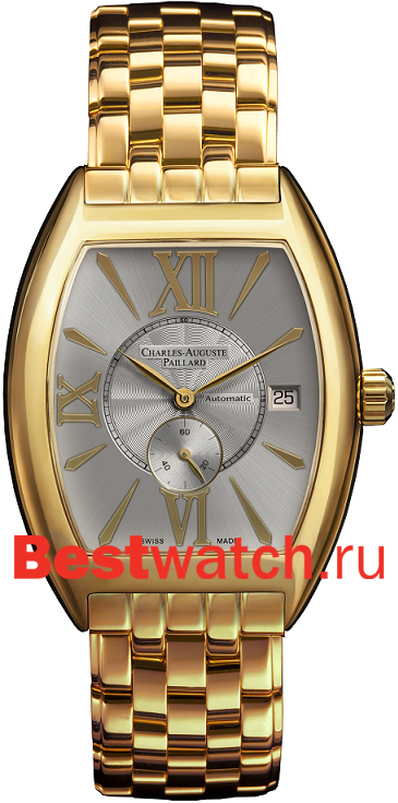 Часы Charles Auguste Paillard Curved Tonneau Classic 200.102.12.65B